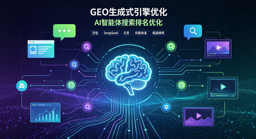 黑山县GEO 浪潮来袭：生成式引擎优化崛起，创作者争抢豆包、DeepSeek、元宝智能体流量入口